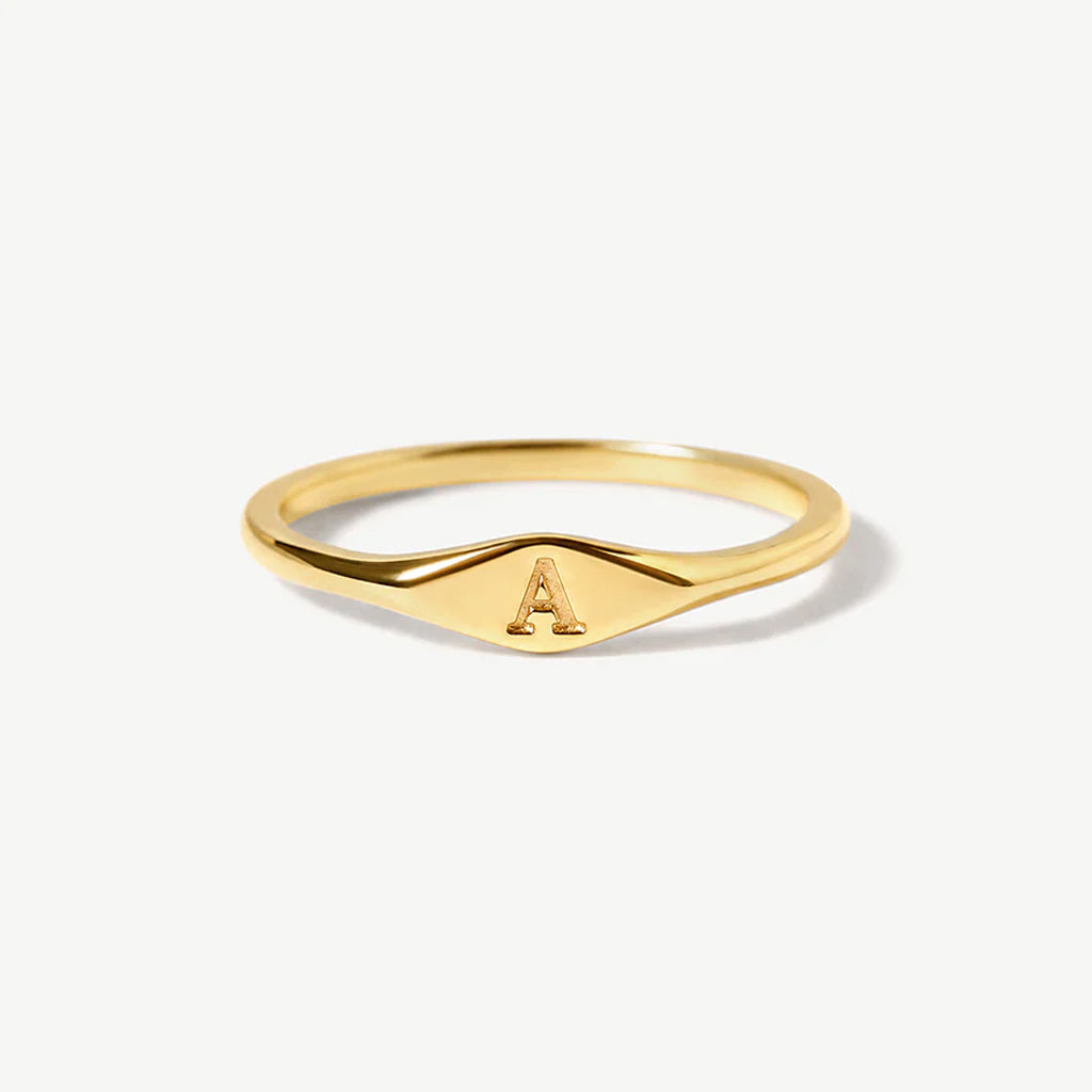 Subtiele Initiaal Ring