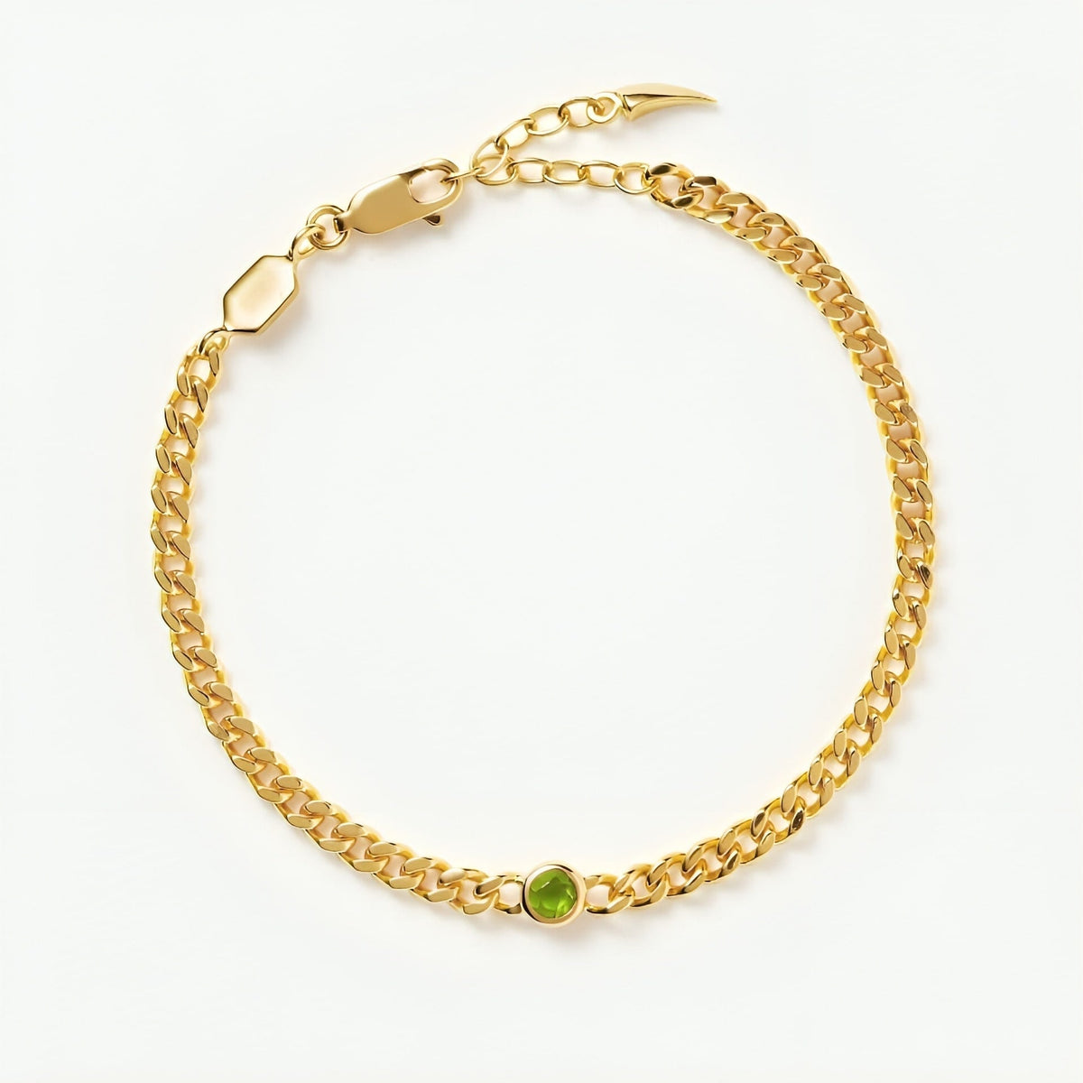 Augustus Geboortesteen Armband