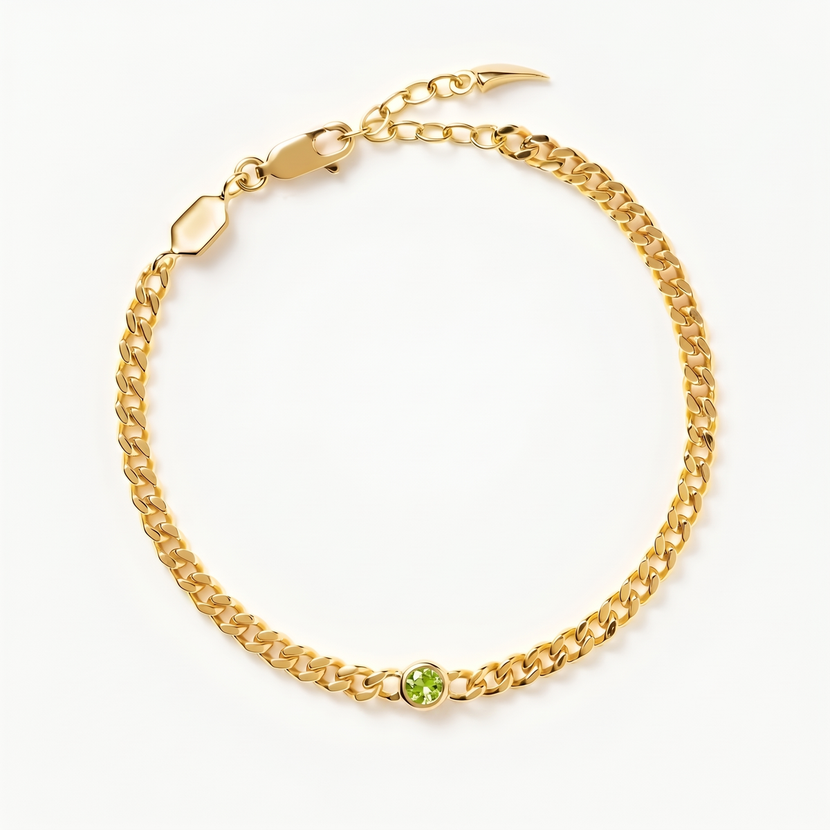 Augustus Geboortesteen Armband — studio