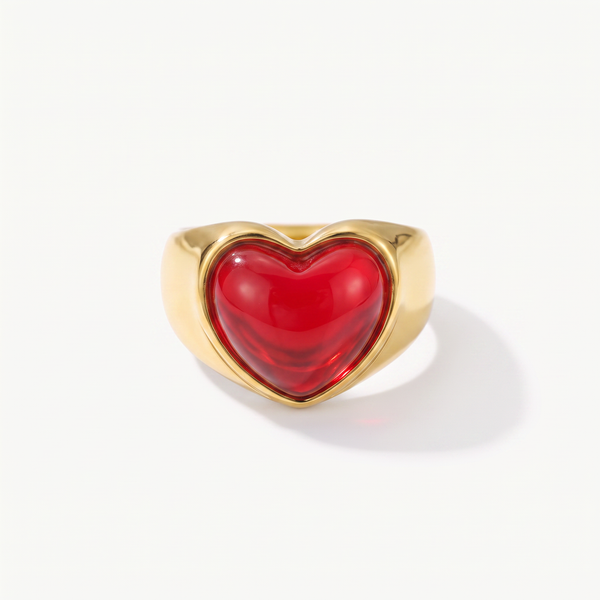Sweetheart Edelsteen Ring — studio