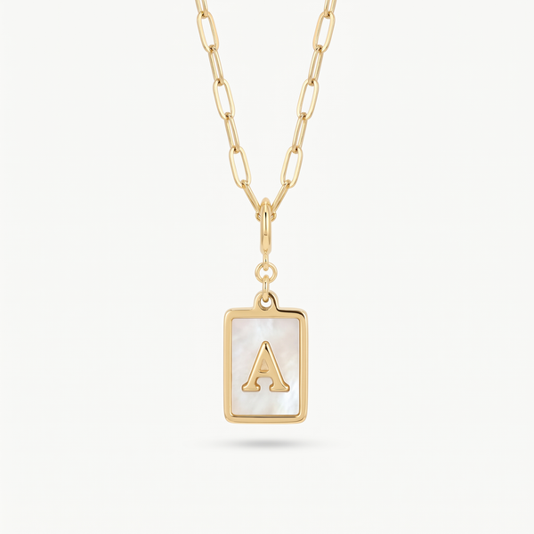 Initial Glow Ketting — studio