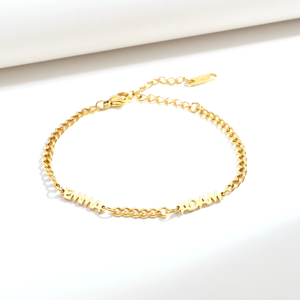 Gegraveerde Namen Armband — studio