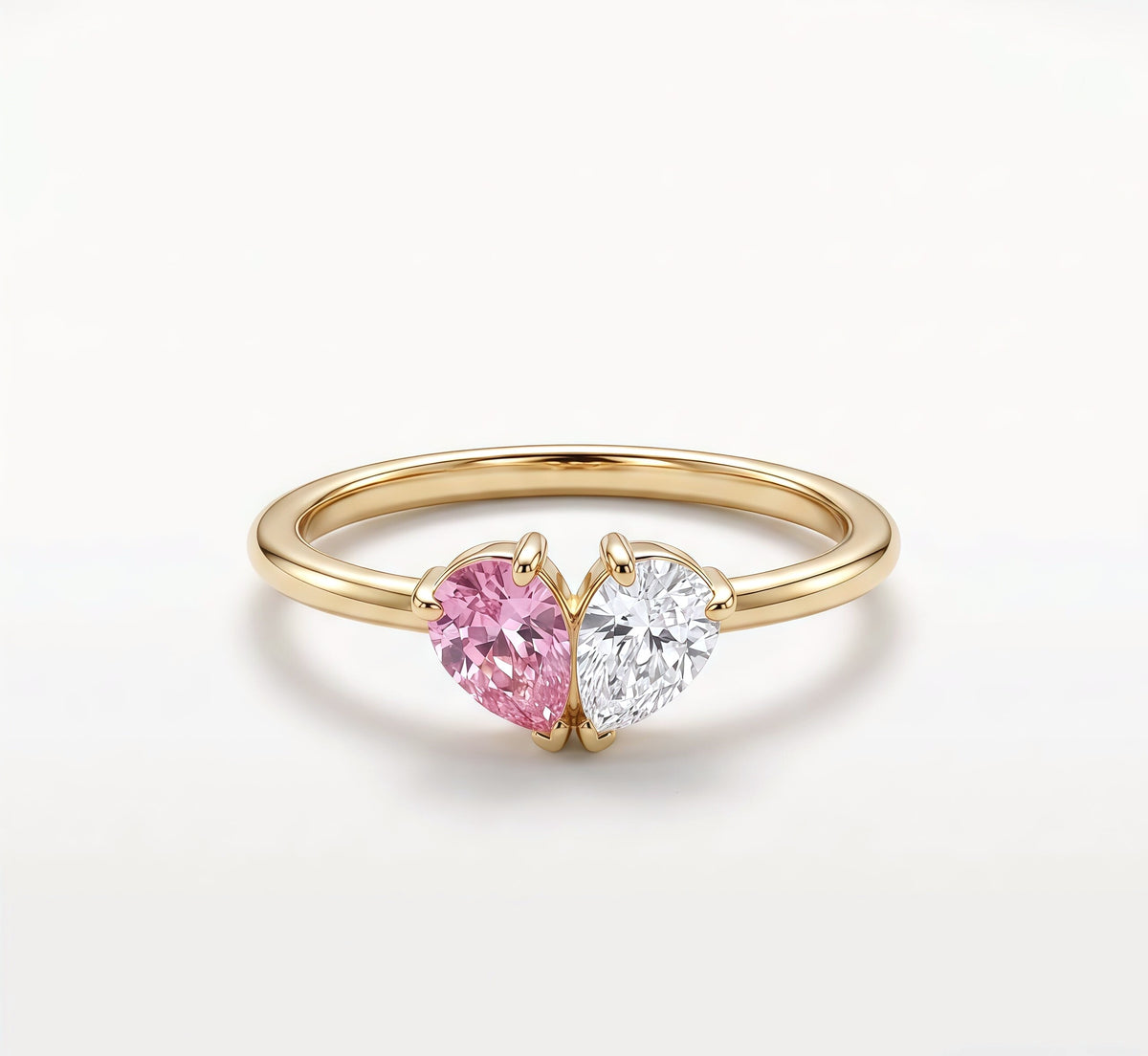 Veria geboortesteen ring – goud